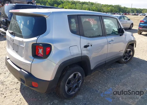 2016 Jeep Renegade Sport z USA, uszkodzony, nr VIN ZACCJAAT1GPD11451